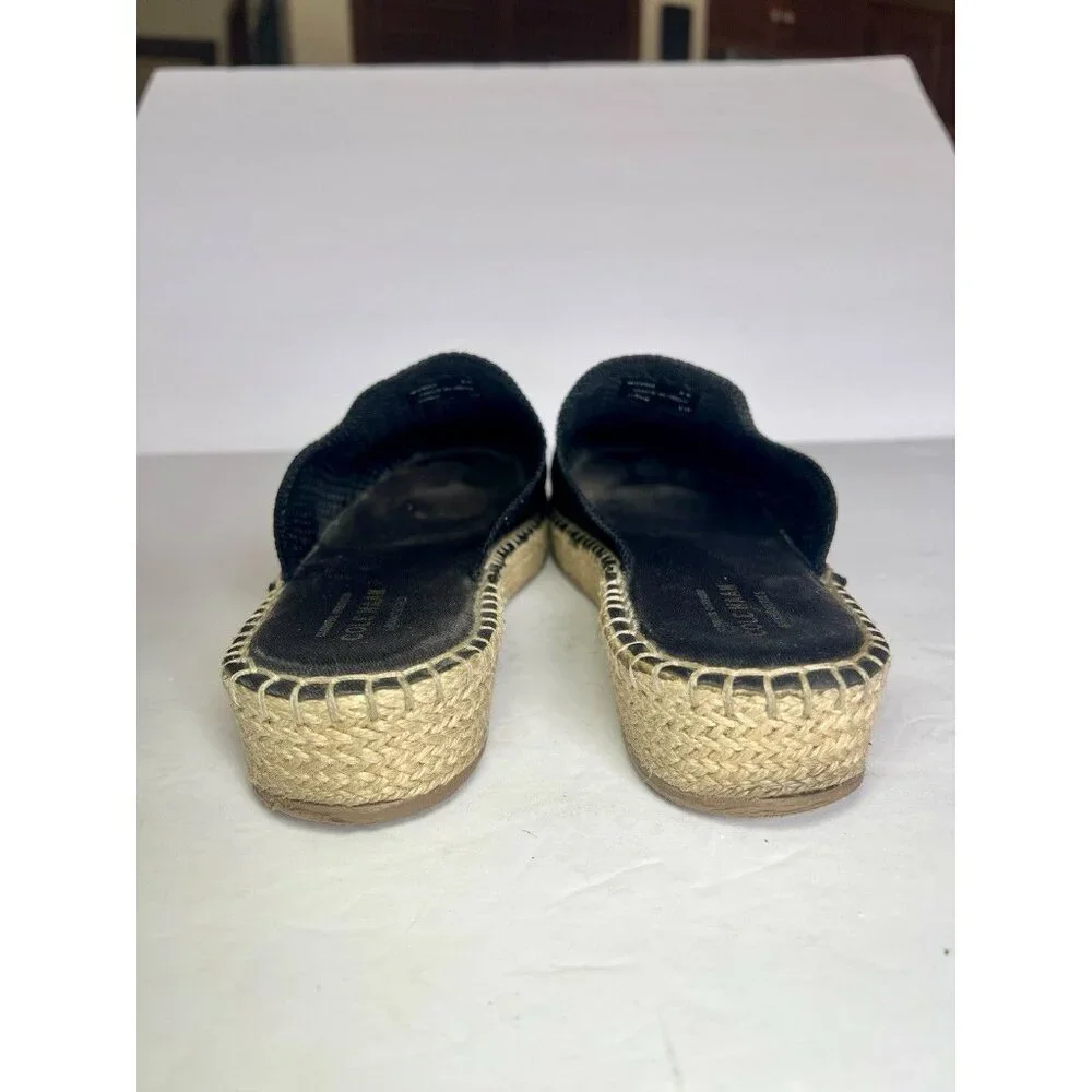 Cole Haan Women's Cloudfeel‎ Stitchlite Mule Sandal Black Knit W24512 Size 8